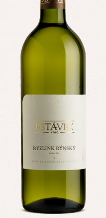 Fľaša vína Ryzlink rýnský 2009, pozdný sber (suché)