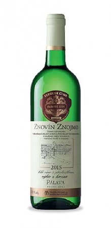 Fľaša vína Pálava (Terroir Club) 2015, výber z hrozna (polosladké)