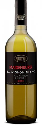 Fľaša vína Sauvignon Blanc Maidenburg 2014, pozdný sber (suché)