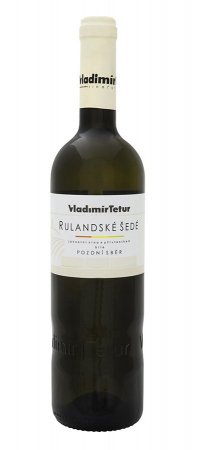 Fľaša vína Rulandské šedé barrique 2015, pozdný sber (suché)
