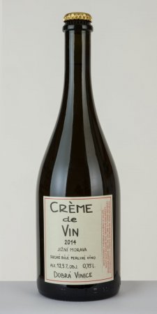 Fľaša vína Créme de Vin 2014, pestovateľský sekt (brut nature)