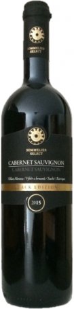 Fľaša vína Cabernet Sauvignon barrique 2015, výber z hrozna (suché)