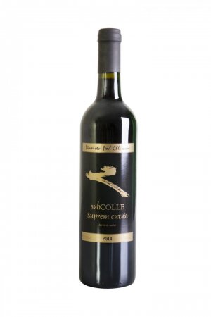 Fľaša vína SubColle Suprem cuvée 2014, akostné víno (suché)