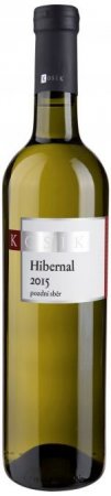 Fľaša vína Hibernal 2015, pozdný sber (suché)