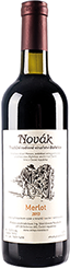 Fľaša vína Merlot 2013, výber z hrozna (suché)