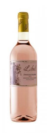 Fľaša vína Zweigeltrebe rosé 2015, akostné víno