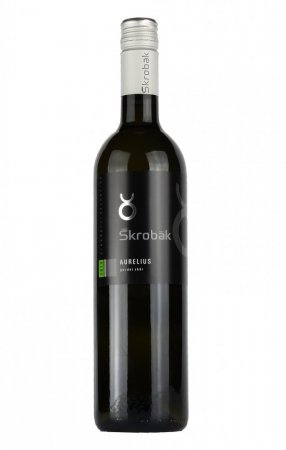 Fľaša vína Aurelius 2017, výber z hrozna (polosladké)