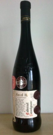 Fľaša vína Cabernet Sauvignon (Sanctus Victoria) 2012, pozdný sber (suché)