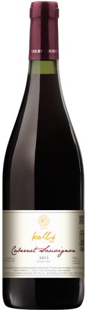 Fľaša vína Cabernet Sauvignon 2013, pozdný sber (suché)