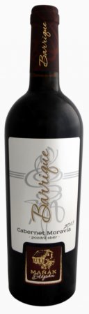 Fľaša vína Cabernet Moravia barrique 2013, pozdný sber (suché)