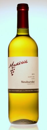 Fľaša vína Neuburské Sur-lie 2013, pozdný sber (suché)
