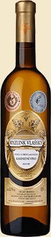 Fľaša vína Ryzlink vlašský 2014, kabinetné víno (suché)