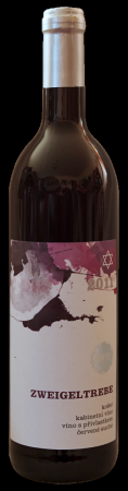 Fľaša vína Zweigeltrebe košer 2011, kabinetné víno (suché)