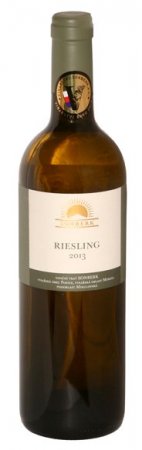 Fľaša vína Riesling (Velký) 2013, pozdný sber (polosuché)