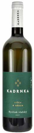 Fľaša vína Ryzlink vlašský K4 2021, pozdný sber (suché)