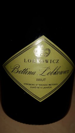 Fľaša vína Sekt Bettina Lobkowicz - Ryzlink rýnský 2012, šumivé víno stanovenej oblasti (sekt. s.o.) (brut)
