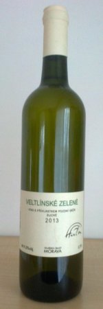 Fľaša vína Veltlínské zelené 2013, pozdný sber (suché)