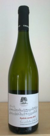 Fľaša vína Ryzlink rýnský 2013, pozdný sber (suché)