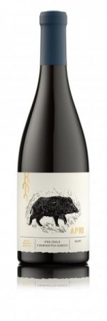 Fľaša vína APRI - Pinot Noir 2012, zemské víno (suché)