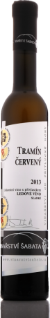 Fľaša vína Tramín červený 2013, ľadové víno (sladké)
