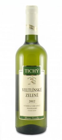 Fľaša vína Veltlínské zelené (staré keře) 2012, výber z hrozna (polosladké)
