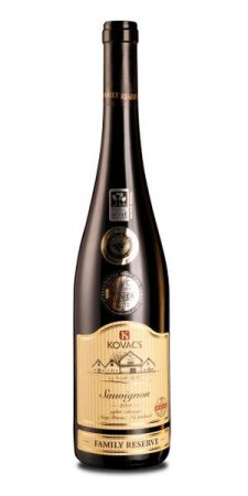 Fľaša vína Sauvignon (Family reserve) 2011, výber z hrozna (polosladké)