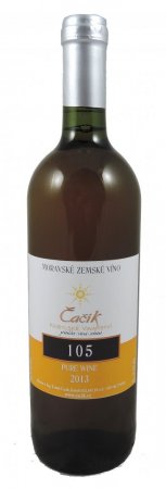 Fľaša vína 105 - pure wine cuvée 2013, zemské víno (suché)