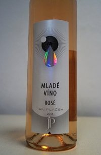 Fľaša vína Svatovavřinecké rosé (Mladé víno) 2014, zemské víno (polosladké)