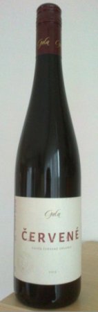 Fľaša vína Cuvée Červené Organic 2013, zemské víno (suché)