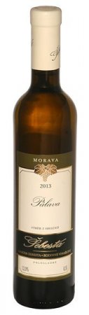 Fľaša vína Pálava 2013, výber z hrozna (polosladké)