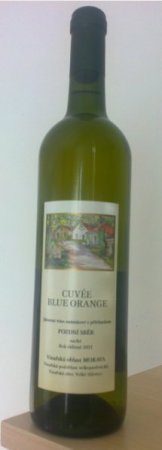 Fľaša vína Cuvée Blue Orange 2011, pozdný sber (suché)