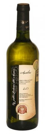 Fľaša vína Aurelius 2013, výber z hrozna (polosladké)