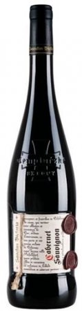 Fľaša vína Cabernet Sauvignon 2010, pozdný sber (suché)
