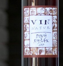Fľaša vína Divý Ryšák 2013, zemské víno (suché)