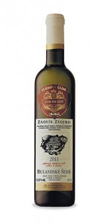 Fľaša vína Rulandské šedé 2011, bobuľový výber (sladké)
