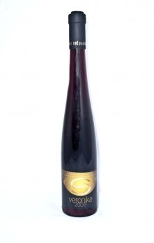 Fľaša vína Veronika 2008, akostné likérové víno (polosladké)