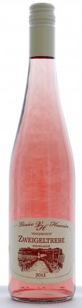 Fľaša vína Zweigeltrebe rosé 2013, akostné víno (polosladké)