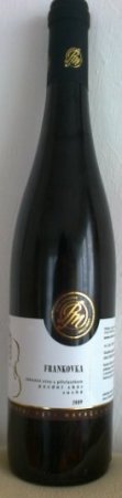 Fľaša vína Frankovka 2009, pozdný sber (suché)