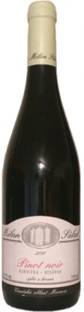 Fľaša vína Pinot noir (Reserva) 2011, výber z hrozna (suché)