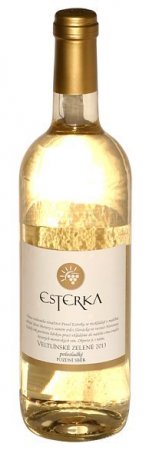 Fľaša vína Veltlínské zelené 2013, pozdný sber (polosladké)