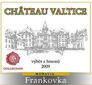 Fľaša vína Frankovka 2009, výber z hrozna (suché)