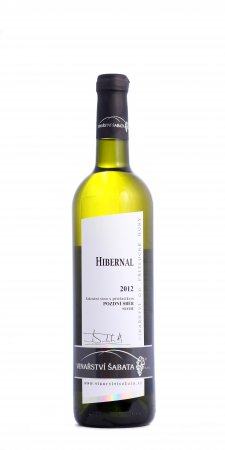 Fľaša vína Hibernal 2012, pozdný sber (suché)
