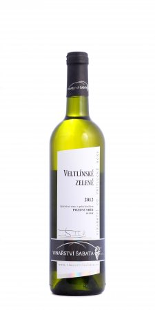 Fľaša vína Veltlínské zelené 2012, pozdný sber (suché)
