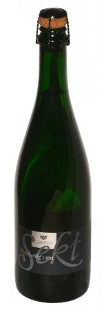 Fľaša vína Sekt Lahofer Neuburské 2010, šumivé víno stanovenej oblasti (sekt. s.o.) (sec)