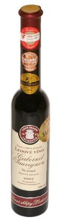 Fľaša vína Cabernet Sauvignon 2007, ľadové víno (sladké)