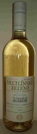 Fľaša vína Veltlínské zelené - sladké 2012, pozdný sber (sladké)
