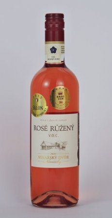 Fľaša vína Rosé Růžený 2011, voc (suché)
