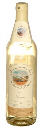 Fľaša vína Sauvignon 2012, pozdný sber (sladké)