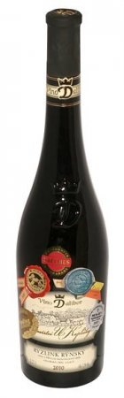 Fľaša vína Ryzlink rýnský (Dalibor) 2010, pozdný sber (sladké)