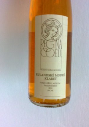 Fľaša vína Rulandské modré klaret 2010, pozdný sber (suché)